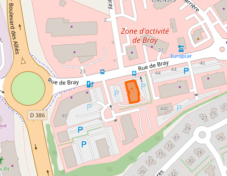 Afficher l’adresse de Océane Consulting DM sur une carte en ligne